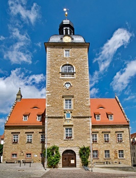 Umgebung von Kalzendorf - Querfurt Rathaus